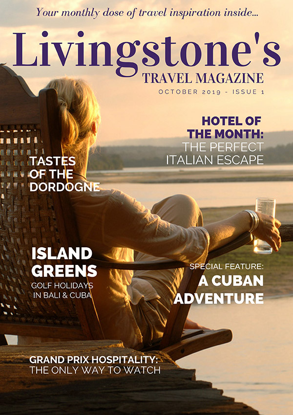 travel magazine cover