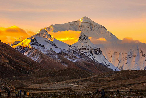 TIBET - Everest View