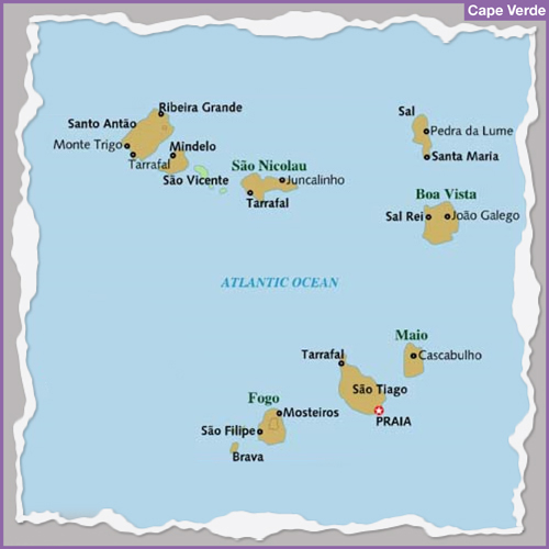 Destination CAPE VERDE ISLANDS holiday tours