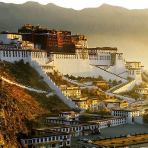 TIBET RAIL HOLIDAY - Qingzang Railway Potala Palace at Sunset