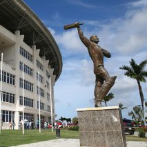 ANTIGUA-BARBUDA-Cricket-Sir-Vivian-Richards-Statue-at-Cricket-ground